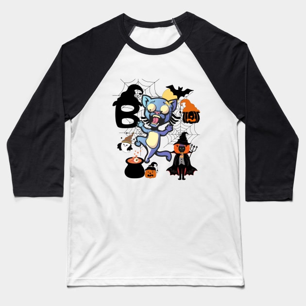 Halloween  COSTUME Baseball T-Shirt by Myartstor 